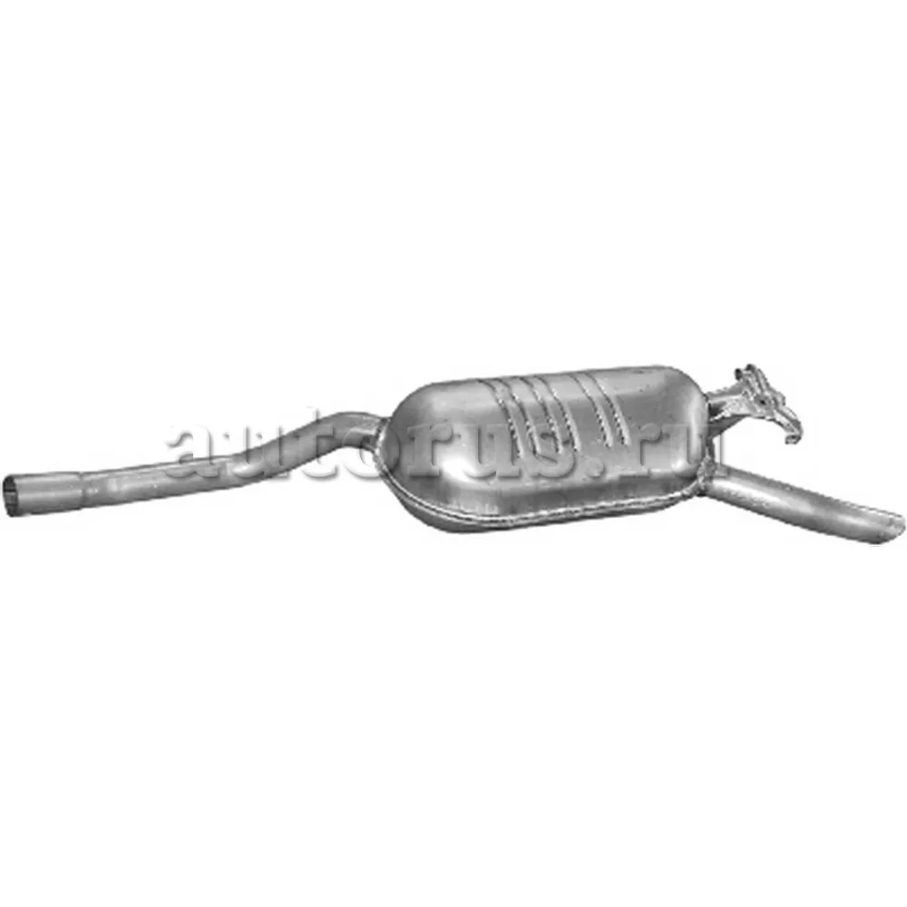 Глушитель  Mercedes W124 85-93 E200D200D250D