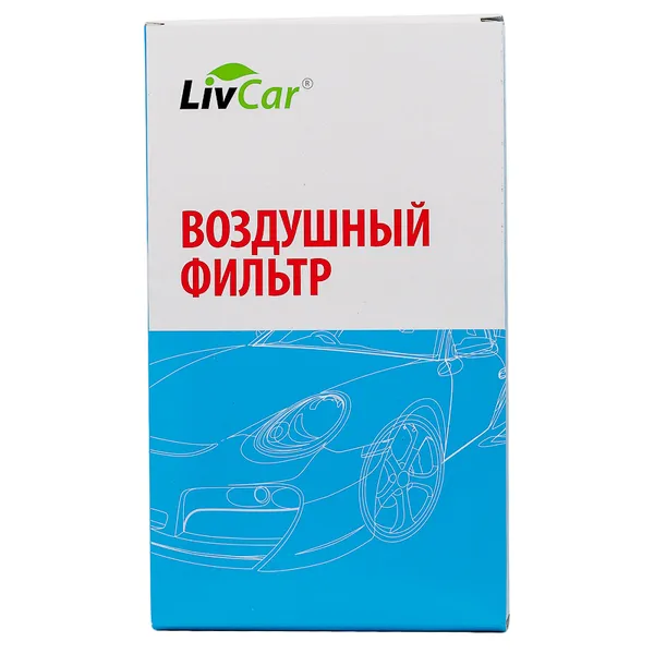Фильтр воздушный LivCar OEM 16546-ED000 NISSAN (RHD,LHD) Металлическая рамка LIVCAR LCN2011/2420A