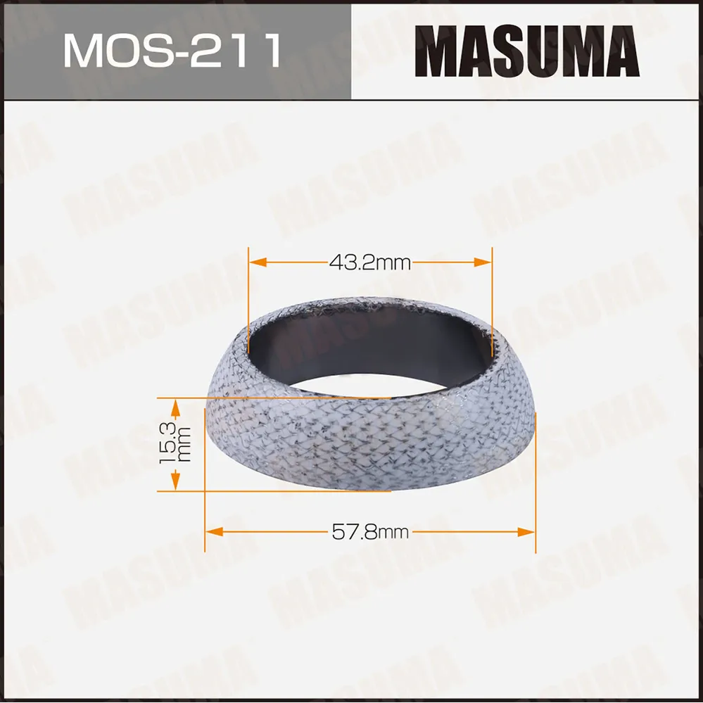 Кольцо глушителя MASUMA MOS-211