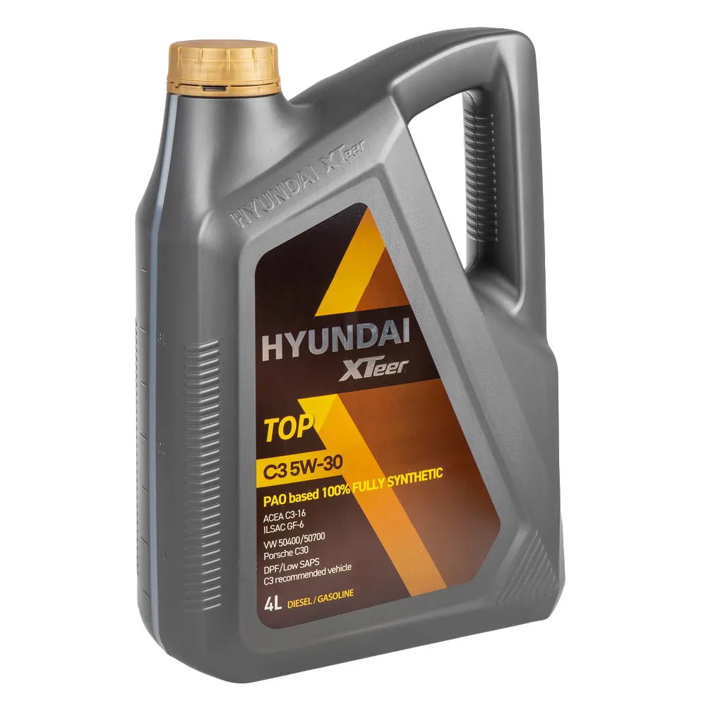Масло моторное синт. HYUNDAI  XTeer TOP C3 5W30, 4 л 1041105