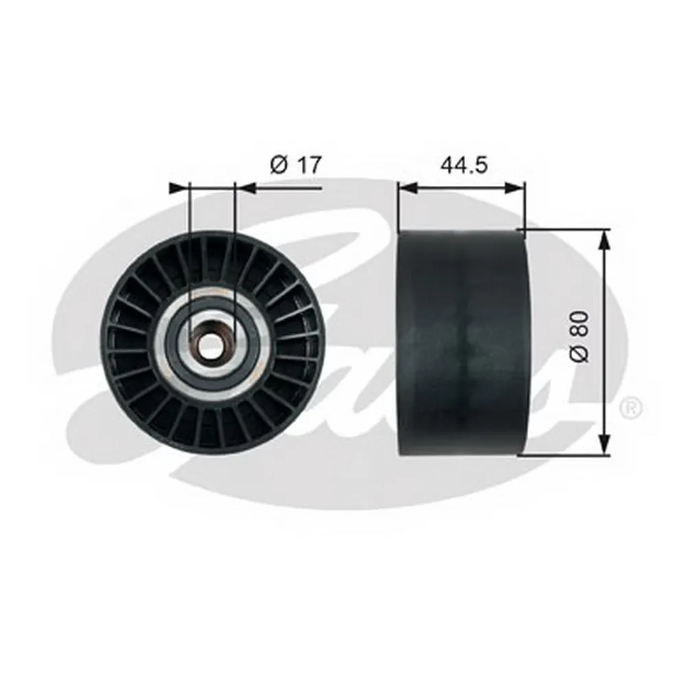 Ролик натяжителя MB Axor (паразитный) GATES T36509