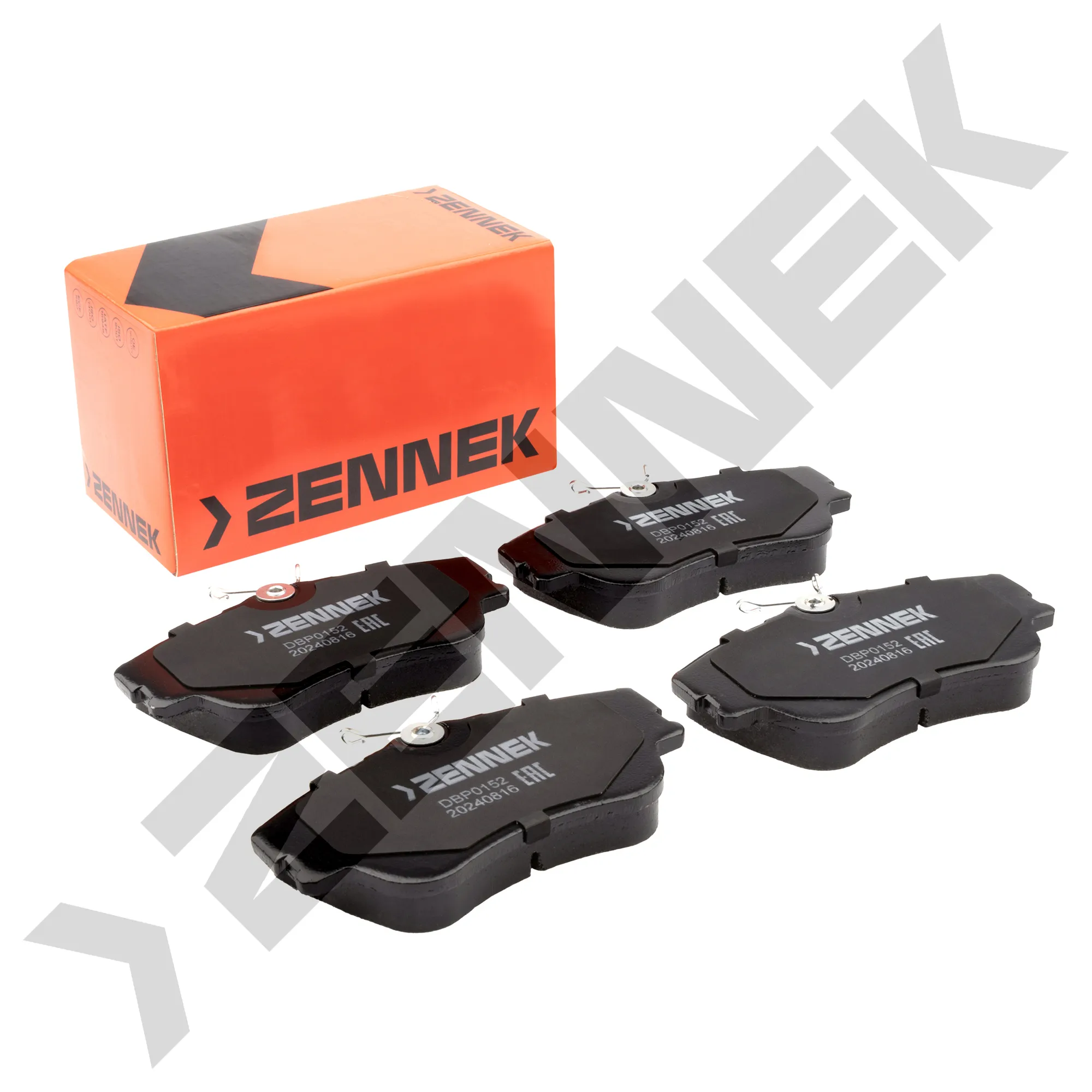 Колодки тормозные дисковые передние VW T4 90-04, ZENNEK DBP0152