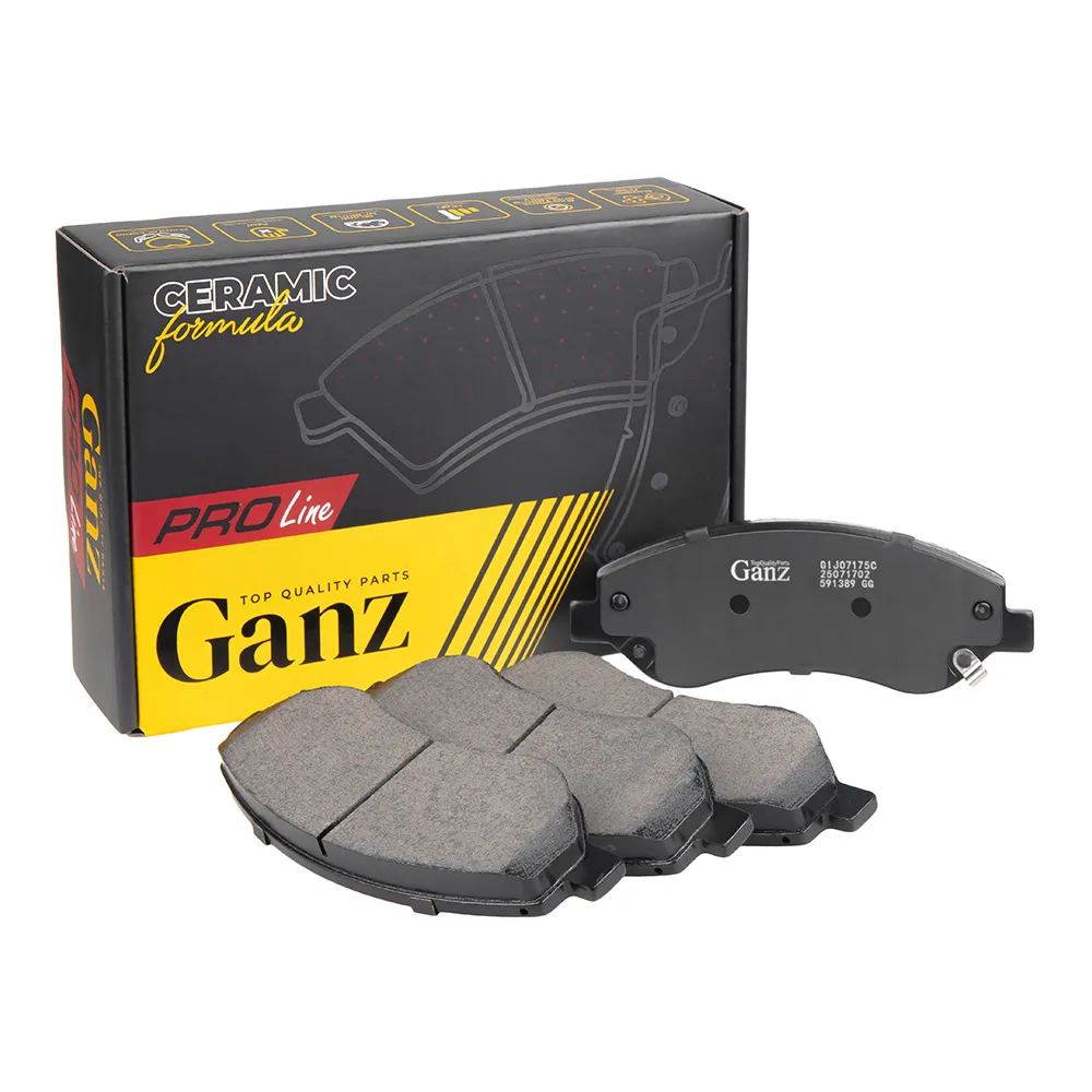 Колодки тормозные передние PRO-Line Ceramic для TANK 500 GANZ GIJ07175C