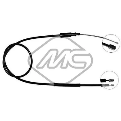 Трос ручника CIT ZX (DISC BRAKE) SX-LH Metalcaucho 80808