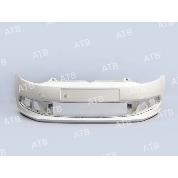 Бампер VOLKSWAGEN POLO 5 2009-2015 передний белый (CANDY) ATB 1AWP5010FLB9A