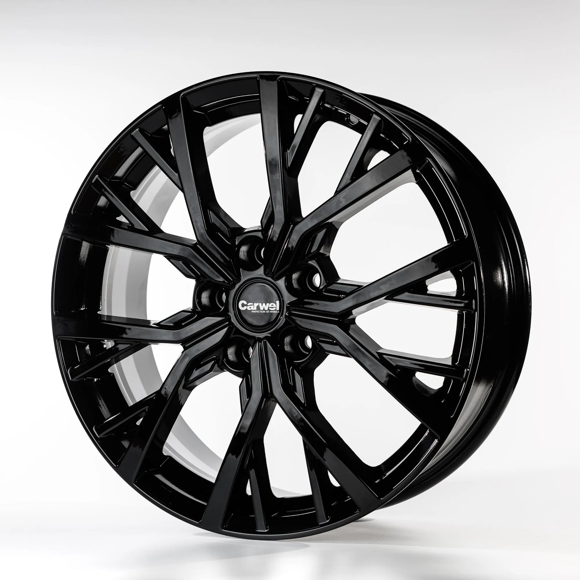 Диск литой R18 7J 5x112/57.1 ET43 Carwel Тур 1806 BL 00109880