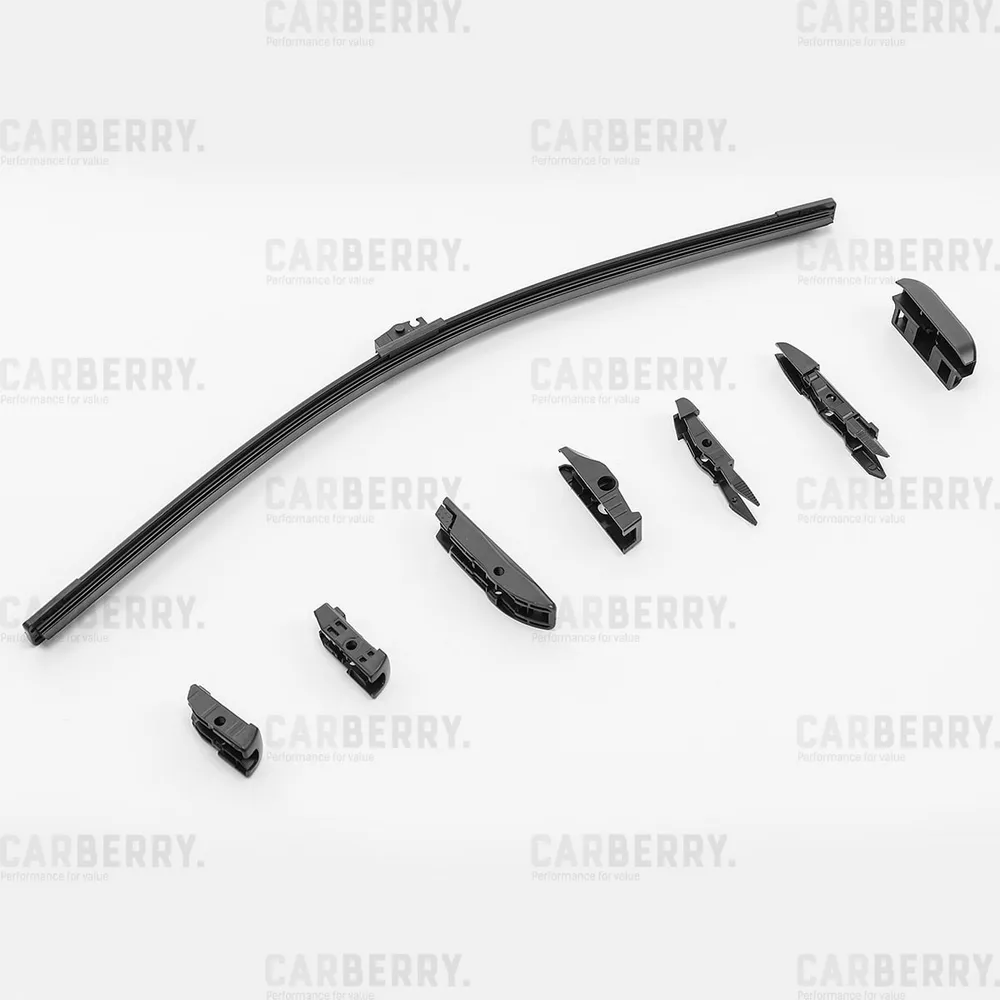 Щетка стеклоочистителя 500 мм бескаркасная 1 шт CARBERRY T-Flex 27CA50