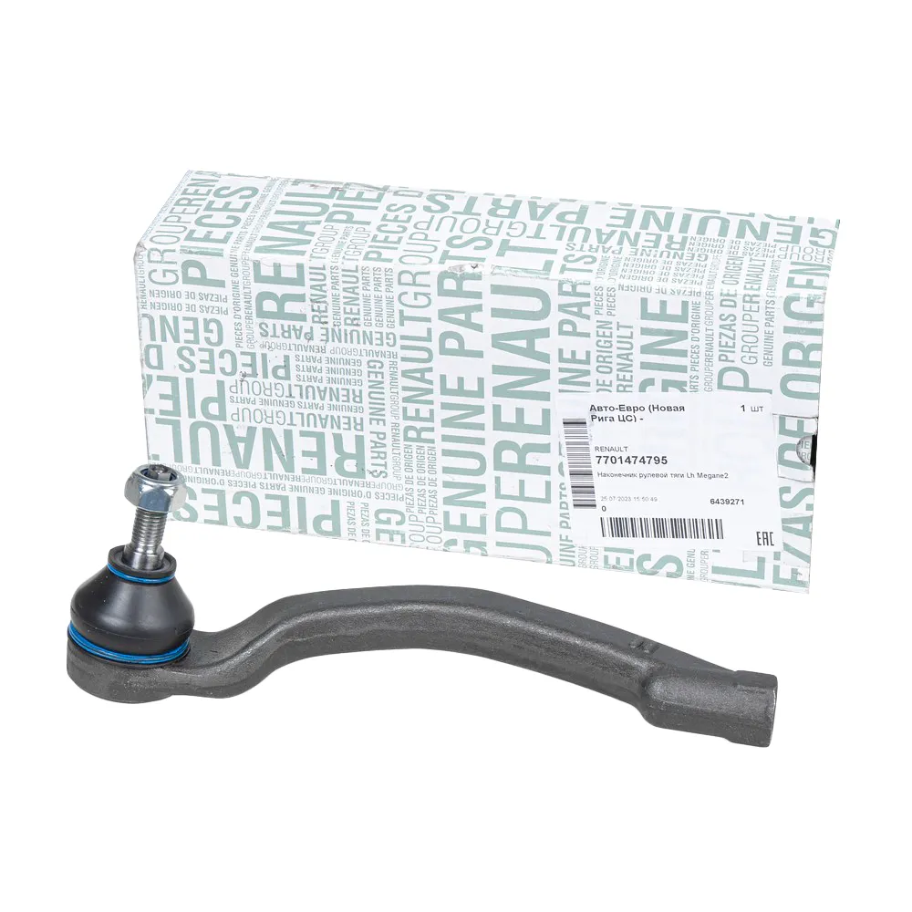 Наконечник рулевой L RENAULT Megan II/Scenic II RENAULT 7701 474 795