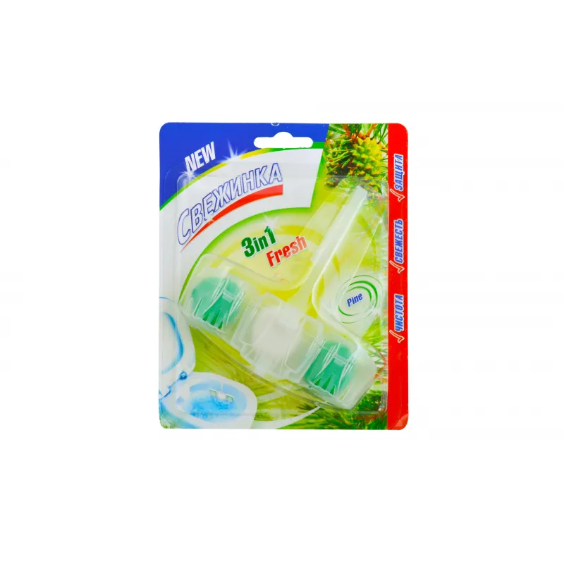 Блок для унитаза Свежинка 3 n1 Fresh Pine 40гр 1469736