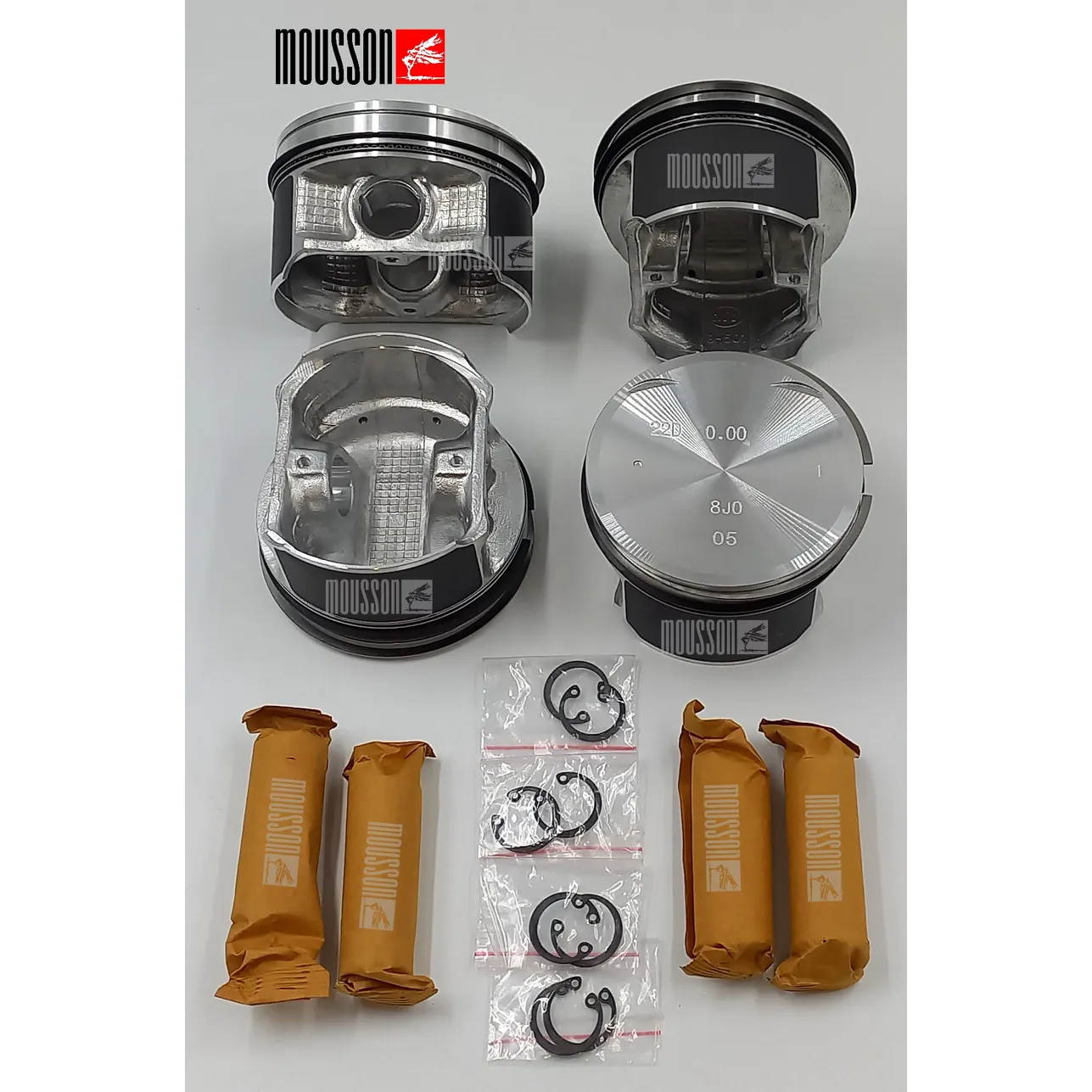 Поршень кольца комплект Nissan 2,5L QR25DE на 1 цилиндр MOUSSON SPRQR25DESTD