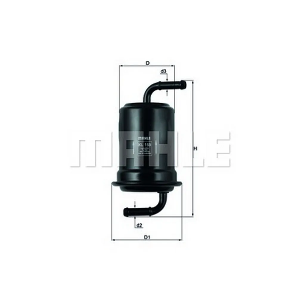 Фильтр топливный MAZDA 626 97-02 KNECHT/MAHLE KL 159