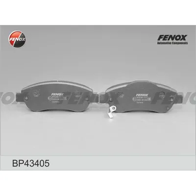 Колодки тормозные дисковые HONDA CR-V 2.0-2.4, 06- ПЕРЕДНИЕ FENOX BP43405