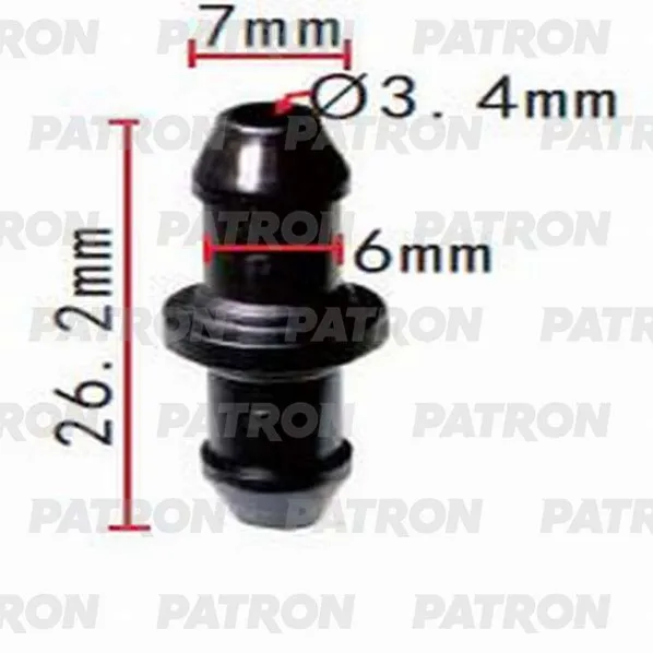 Соединитель трубки FORD применяемость: на два выхода PATRON P37-1405