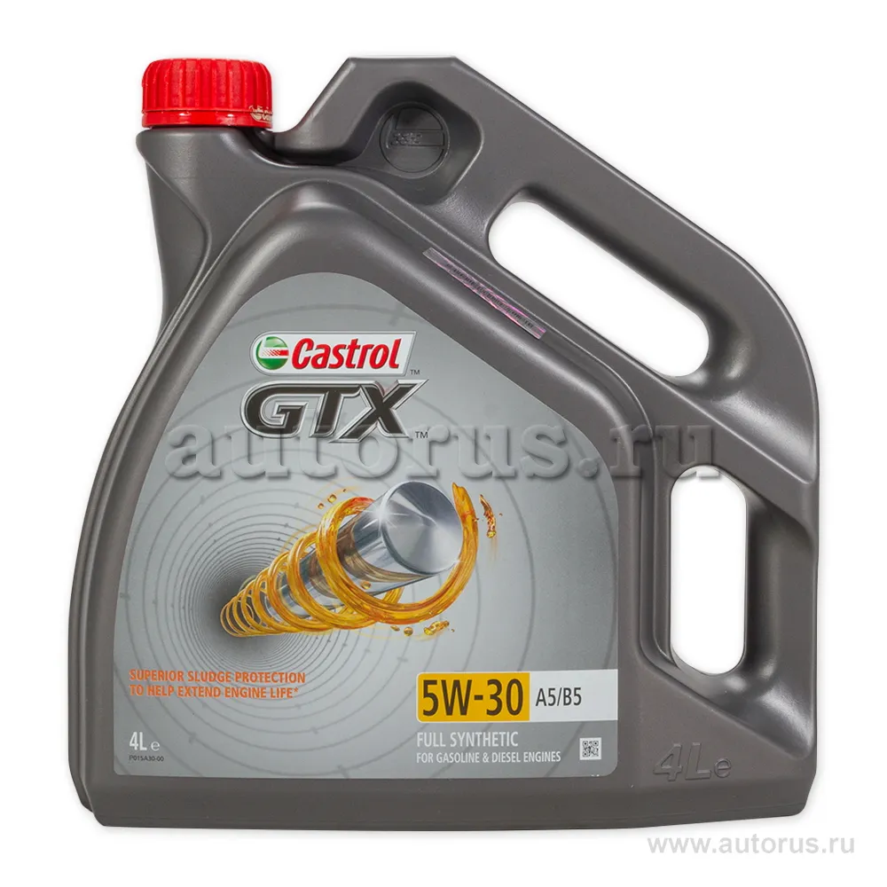 Масло моторное CASTROL GTX A5/B5 5W-30 синтетическое 4 л 15BE03