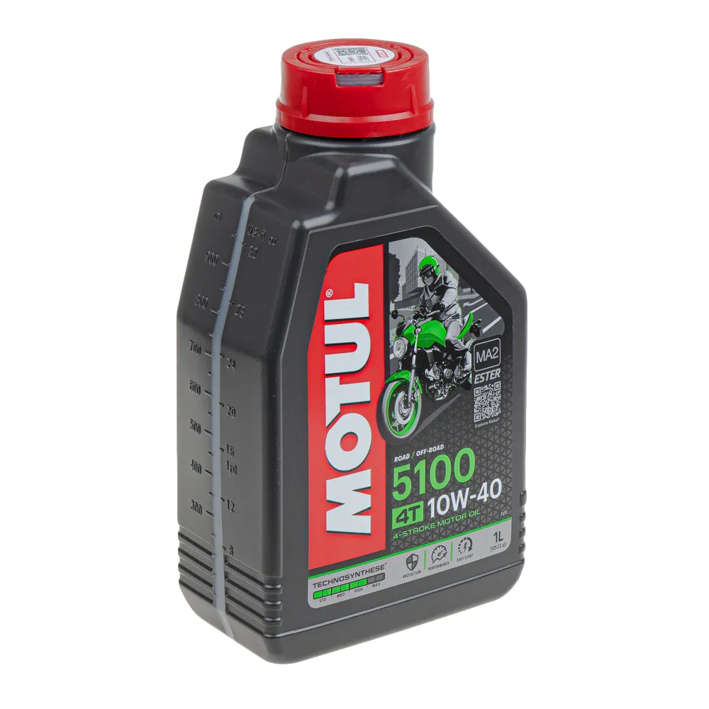 Масло моторное Motul 5100 4T 10W-40 синтетическое 1 л 112124