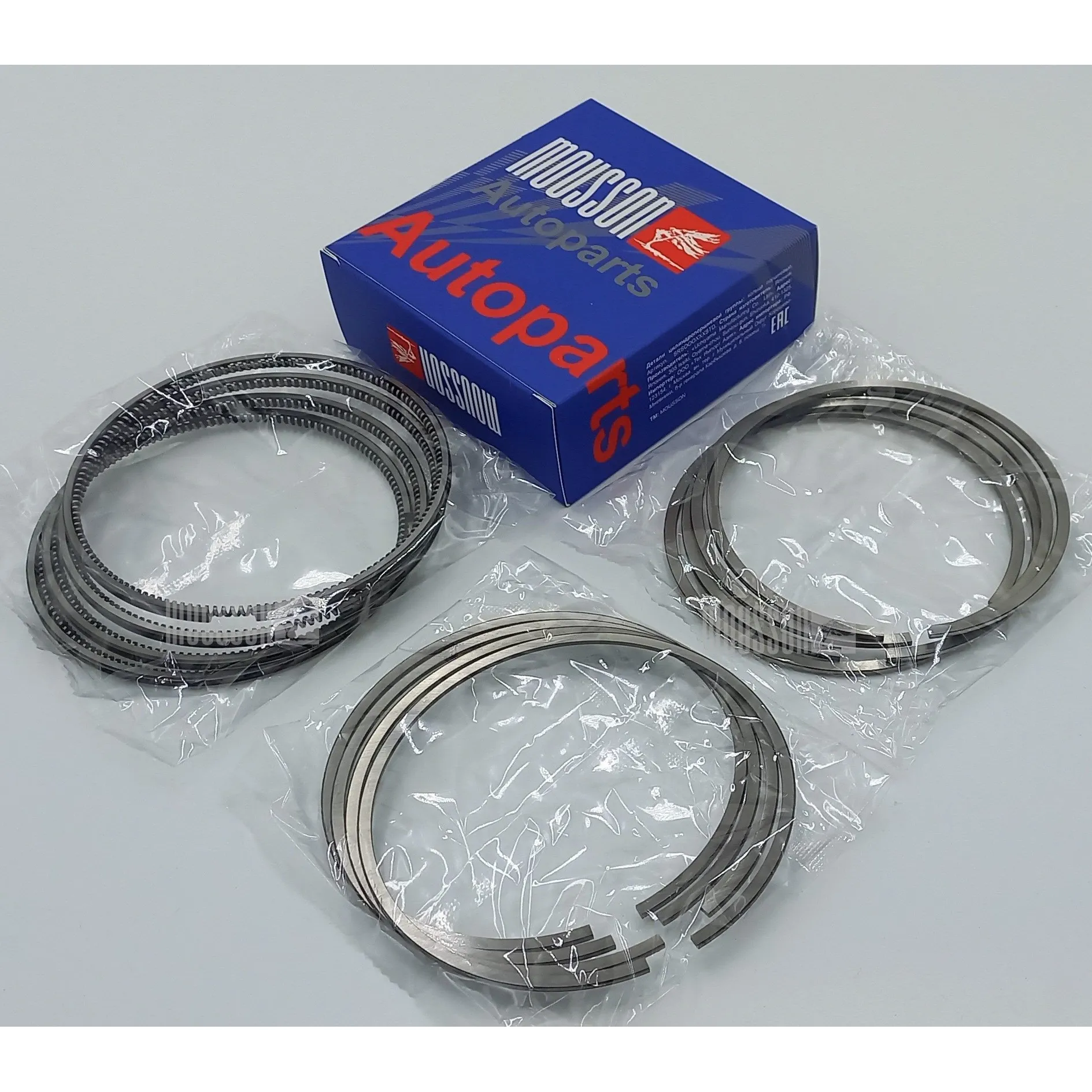 Кольца ремонтные + 0.25 мм комплект TOYOTA 5L/-E 99.75X2.0X1.5X4.0 на 1 цилиндр MOUSSON SRS5L025