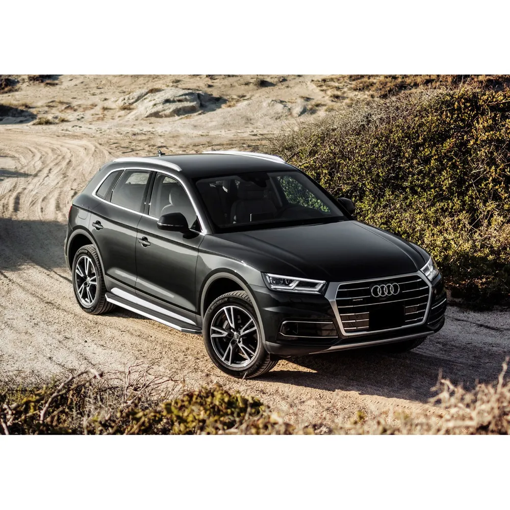 Порог-площадка Premium A193ALP + комплект крепежа, RIVAL, Audi Q5 2017- Audi Q5 II A193ALP.0302.2