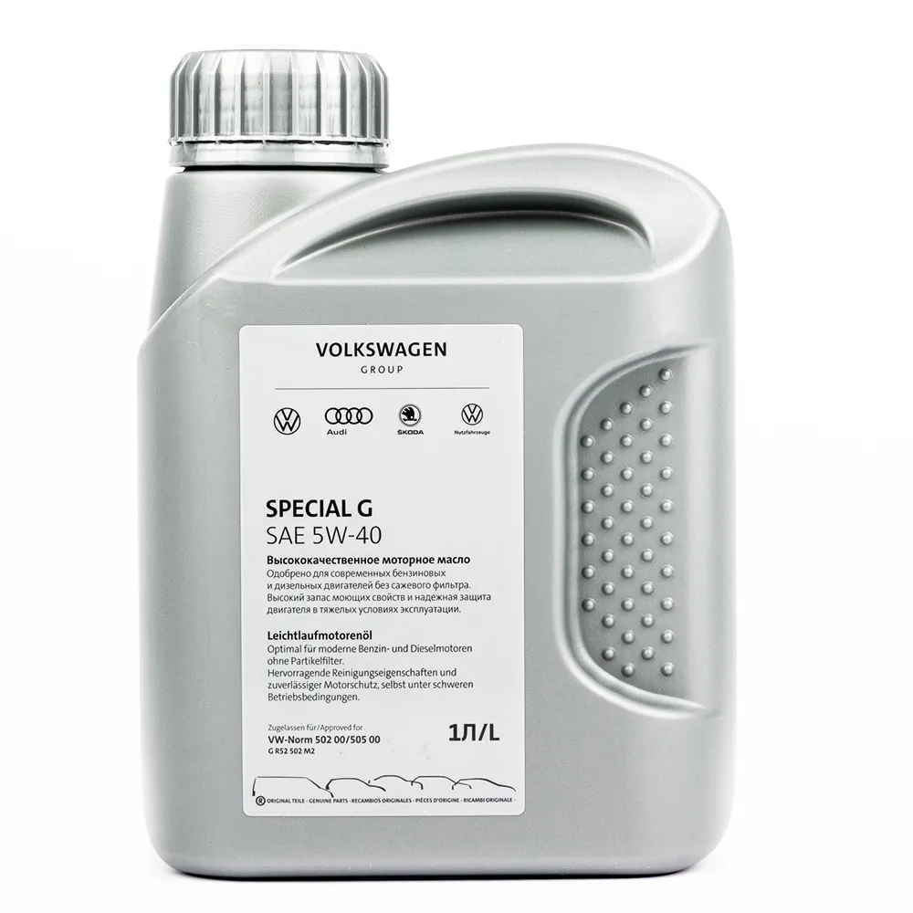 Масло моторное VAG Special G 5W-40 бензин синтетическое 1 л G R52502M2