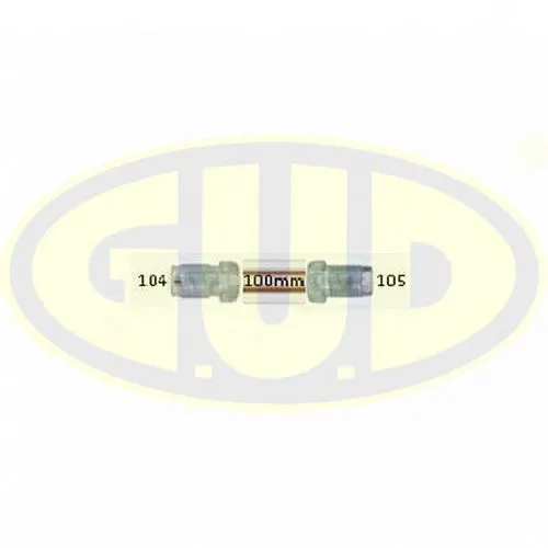 ТРУБКА ТОРМОЗНАЯ L=100MM МЕДНАЯ G.U.D 1041050100