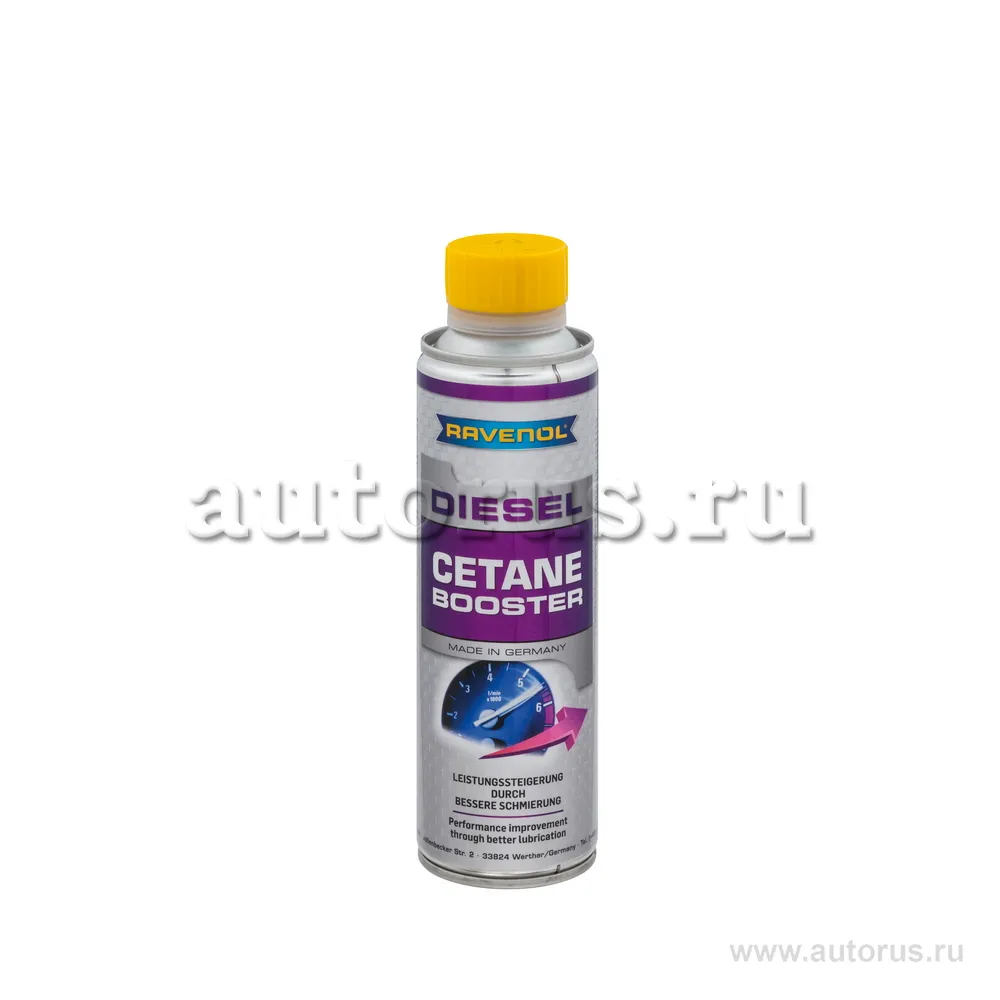 Присадка-корректор цетанового числа RAVENOL Diesel Cetane Booster (0,3 л) 1390242-300 (4014835802629)