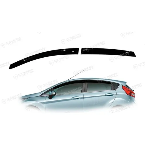 Дефлектора на окна Ford Fiesta VI 5d 2009EuroStandard деф.окон Cobra Tuning FE30409