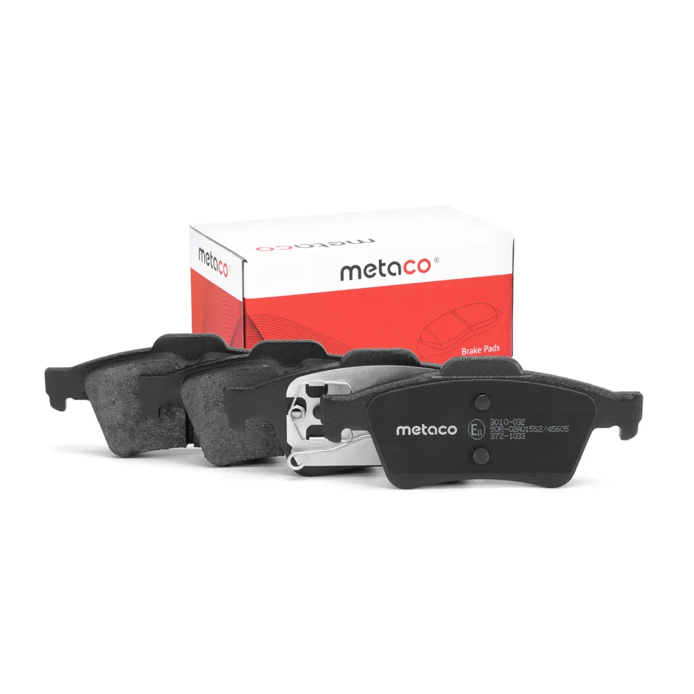 Колодки тормозные задние дисковые к-кт RENAULT / NISSAN Metaco 3010-032
