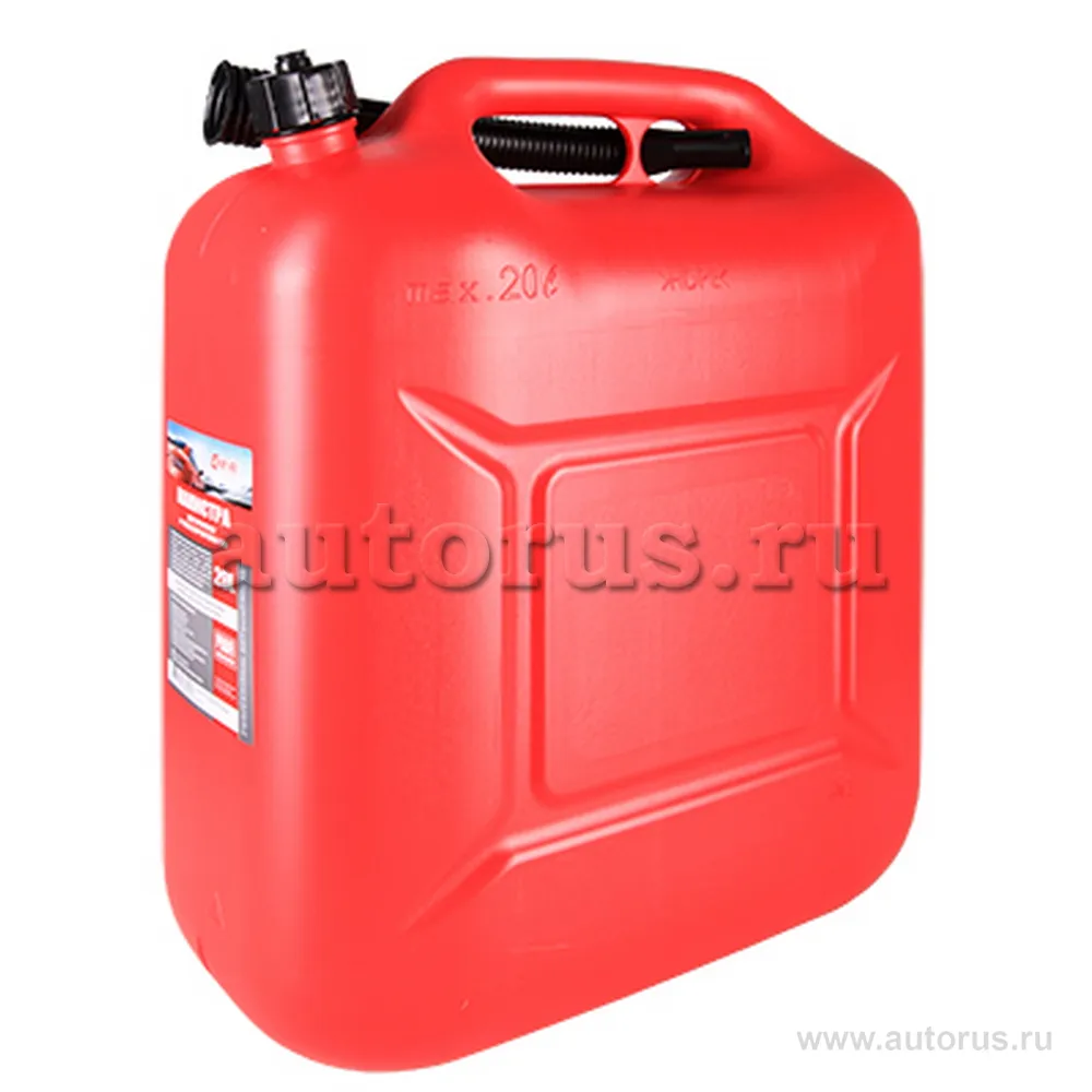 Канистра PROFI 20л для топлива в комплекте с крышкой и лейкой 3TON 55299