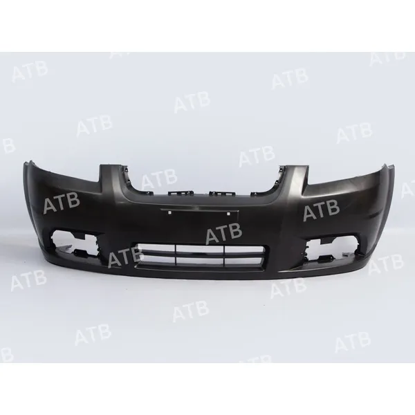 Бампер Chevrolet Aveo T250 2006-2012 рестайлинг передний седан под ПТФ ATB 1ACA2011F