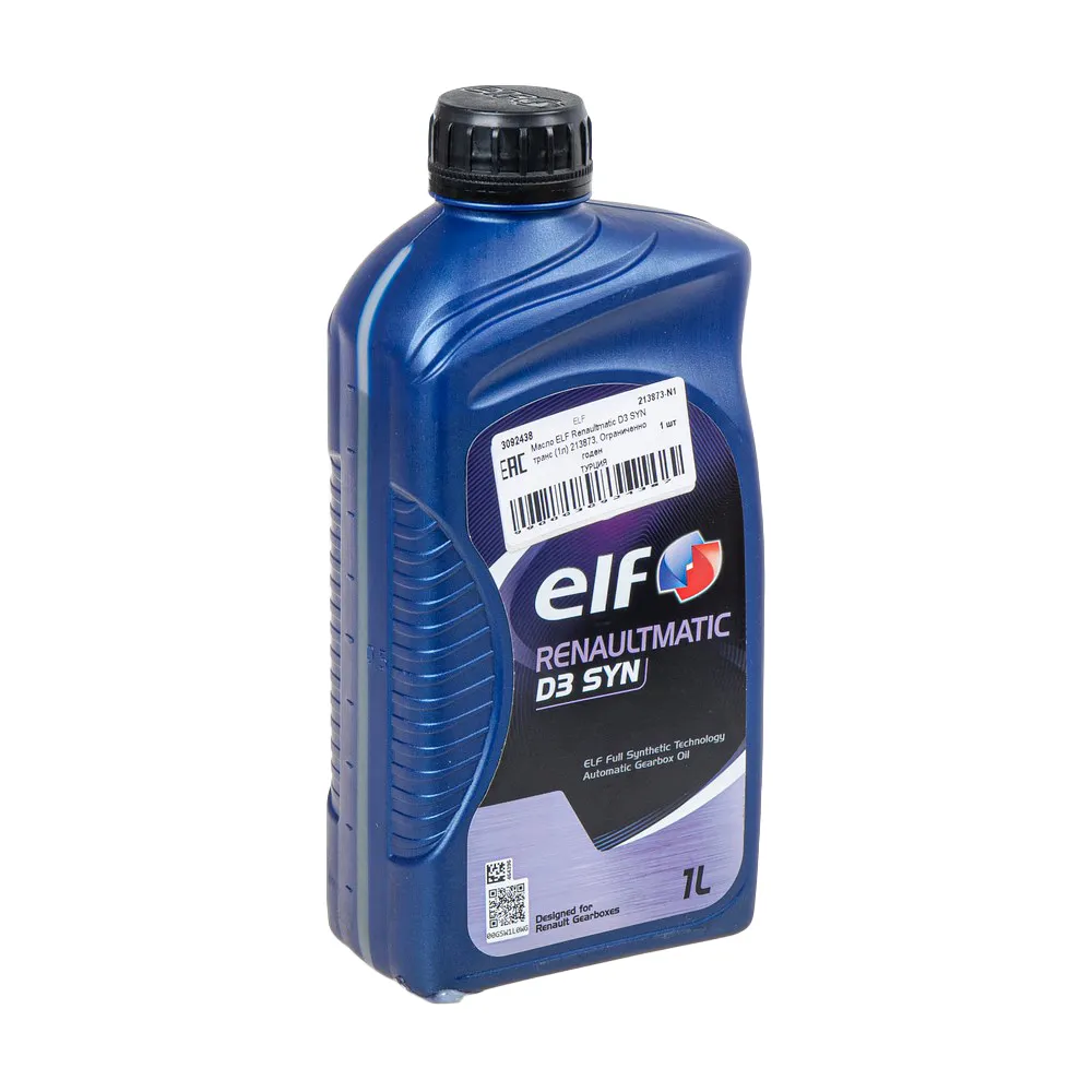 Уценка Масло трансмиссионное ELF Renaultmatic D3 синтетическое 1 л 213873-N1