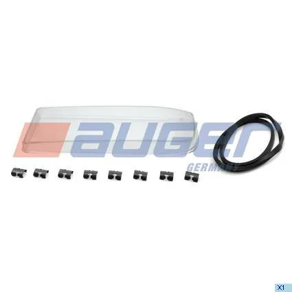 Стекло фары левой AXOR. 04- 08. AUGER 73599