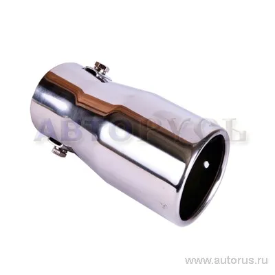 Насадка на глушитель 70x157x57 мм хром BOLK BK01412