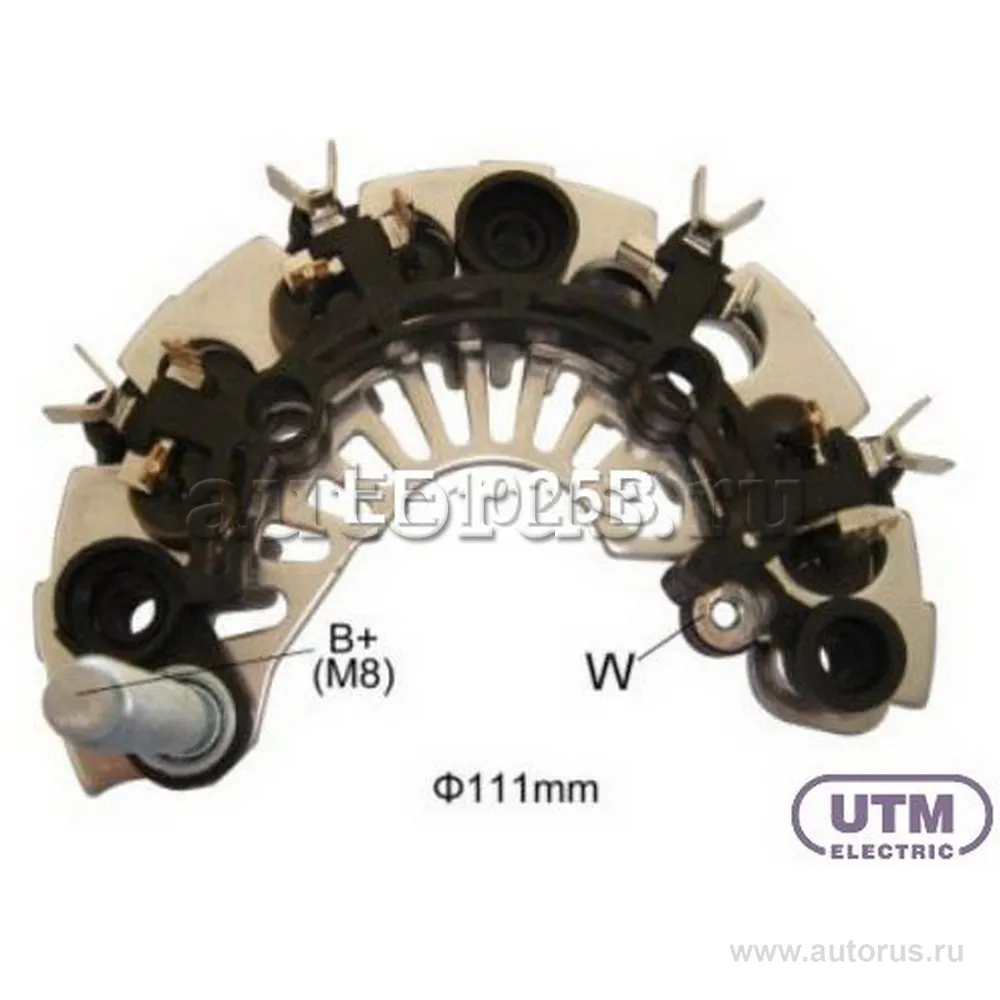 Диодный мост генератора 4 вывода UTM EE1025B