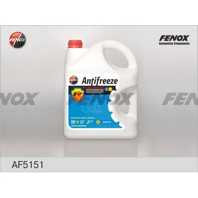 Антифриз FENOX Universal G11 готовый синий 4,2 л AF5151
