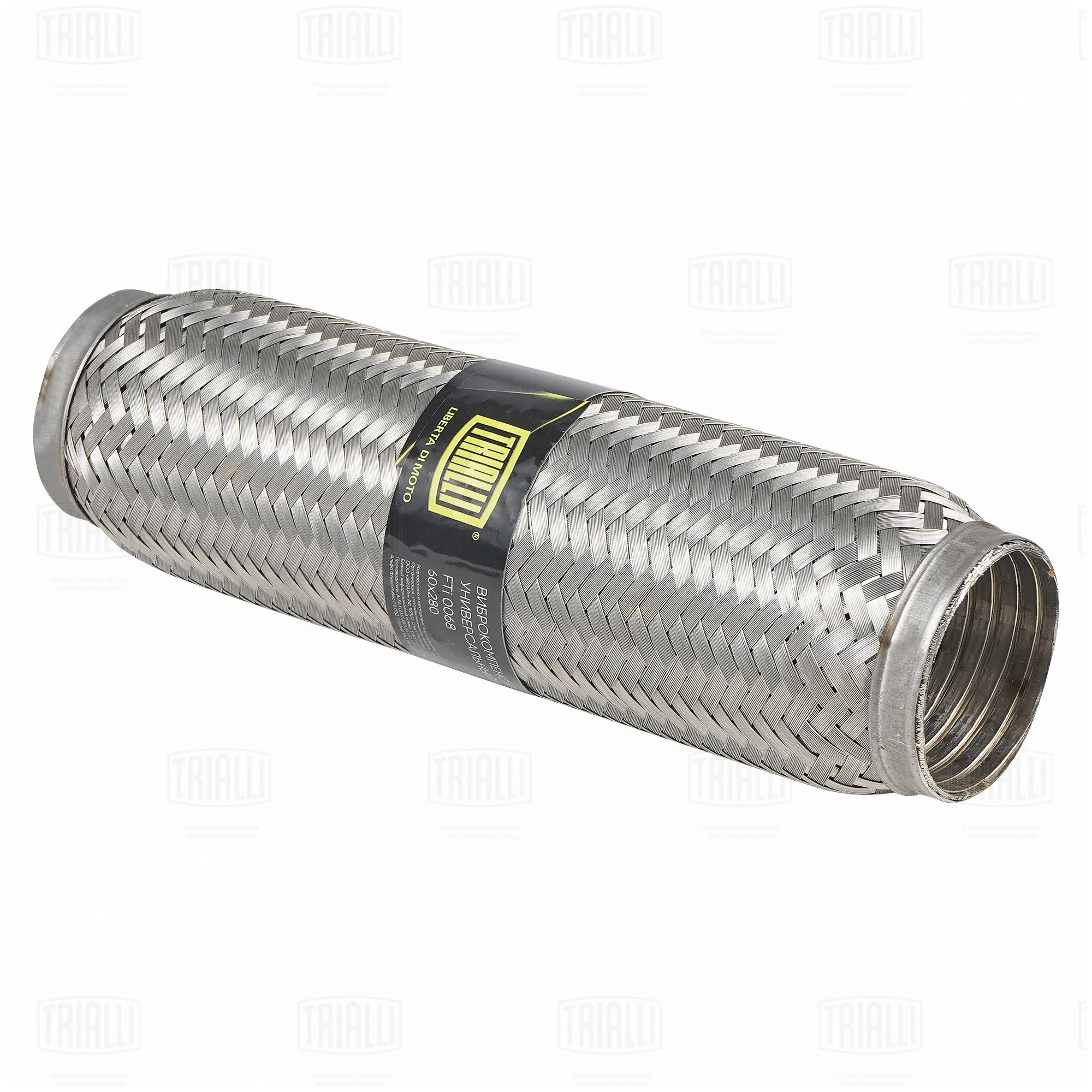 Виброкомпенсатор вых. трубы (Гофра) 60x280 InterLock (нерж. сталь) TRIALLI FTi 0068
