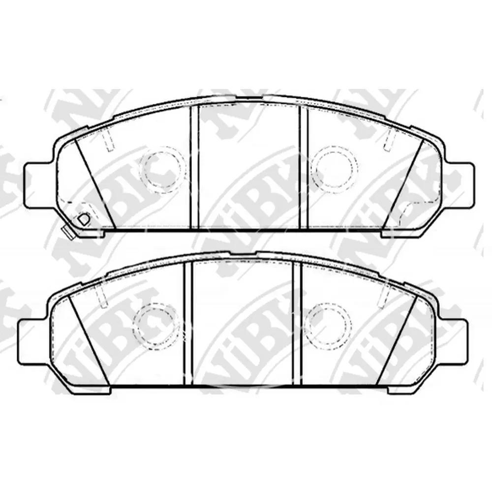 Колодки передние TOYOTA Venza 08-> NIBK PN21003