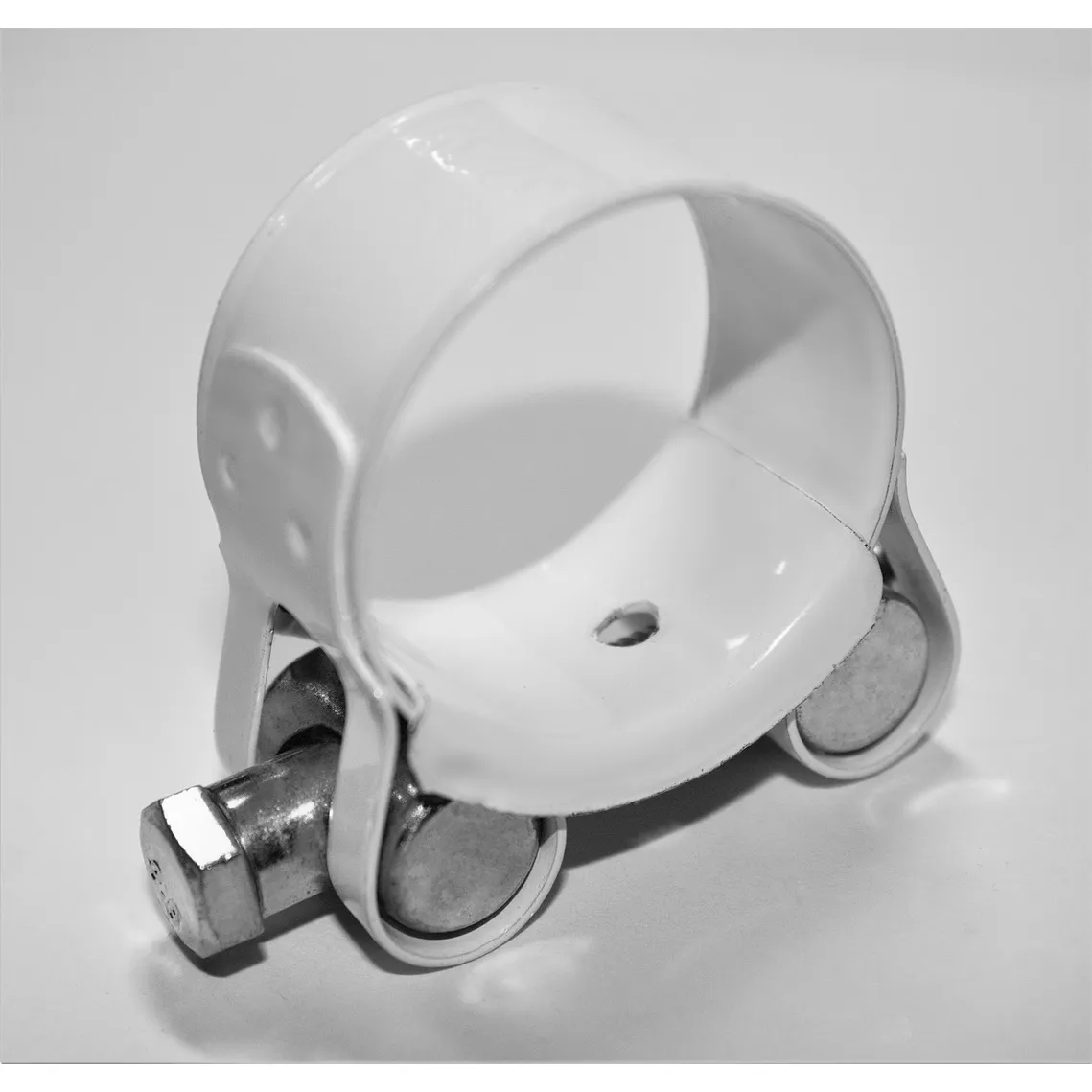 хомут силовой, цвет белый, размер 140-148 мм COMFORT C.140-148.PLW