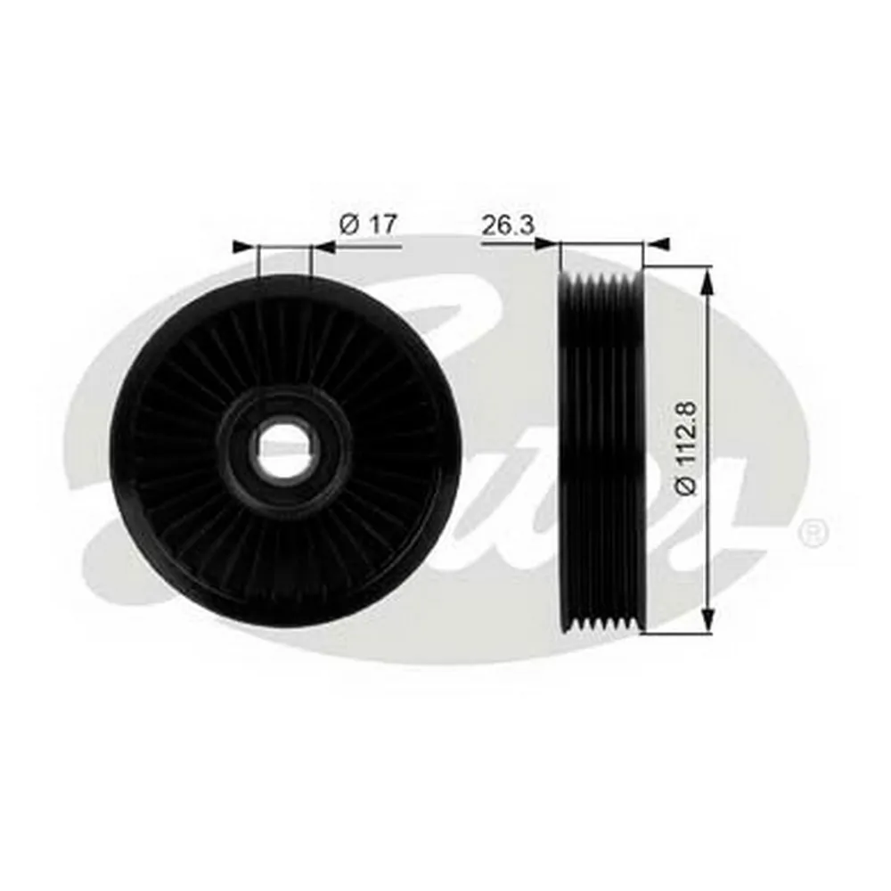 Ролик обводной GATES T38024