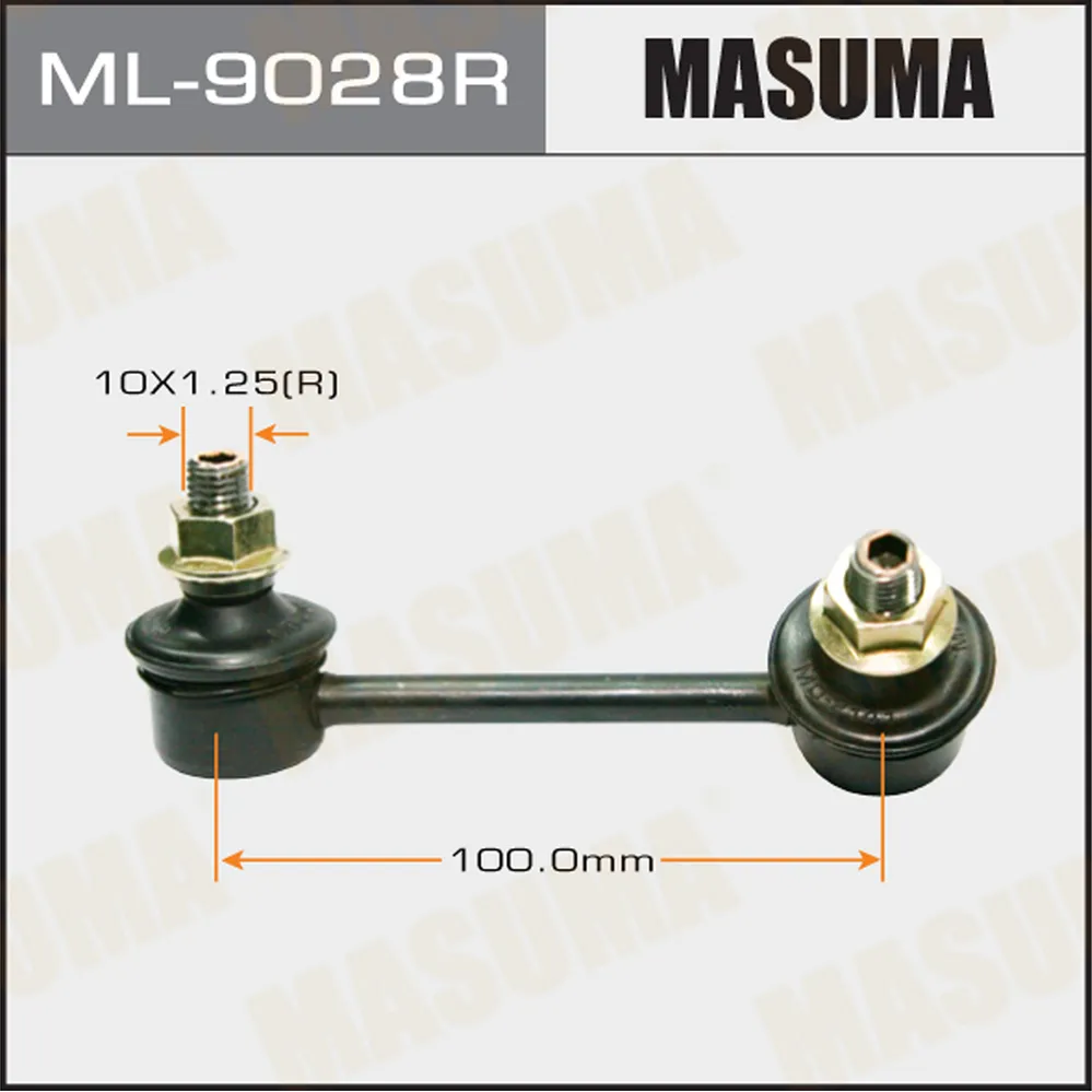 Тяга стабилизатора заднего R TOYOTA Avensis MASUMA ML-9028R