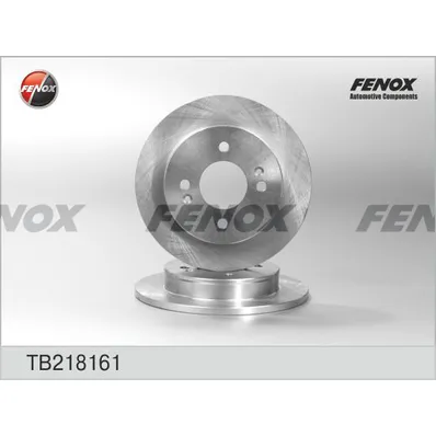 Диск тормозной задний HYUNDAI I10 08-; KIA PICANTO 04- 234X10X4; FENOX TB218161