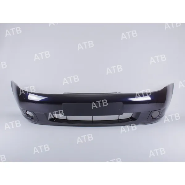 Бампер ВАЗ 1118 передний Черника 482 под ПТФ ATB 1AV18011F482