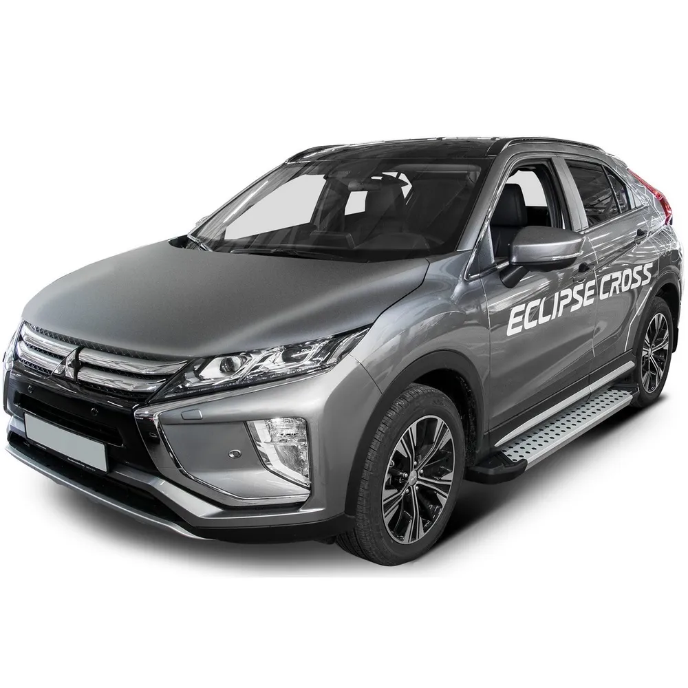 Порог-площадка Bmw-Style D180AL + комплект крепежа, RIVAL, Mitsubishi Eclipse Cross 2018- Mitsubishi Eclipse Cross D180AL.4007.1
