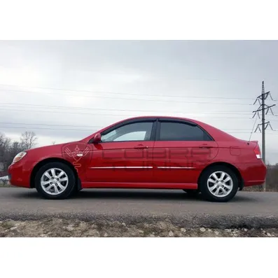 Дефлектора на окна KIA CERATO I (2004-2009) седан COBRA Cobra tuning K10604