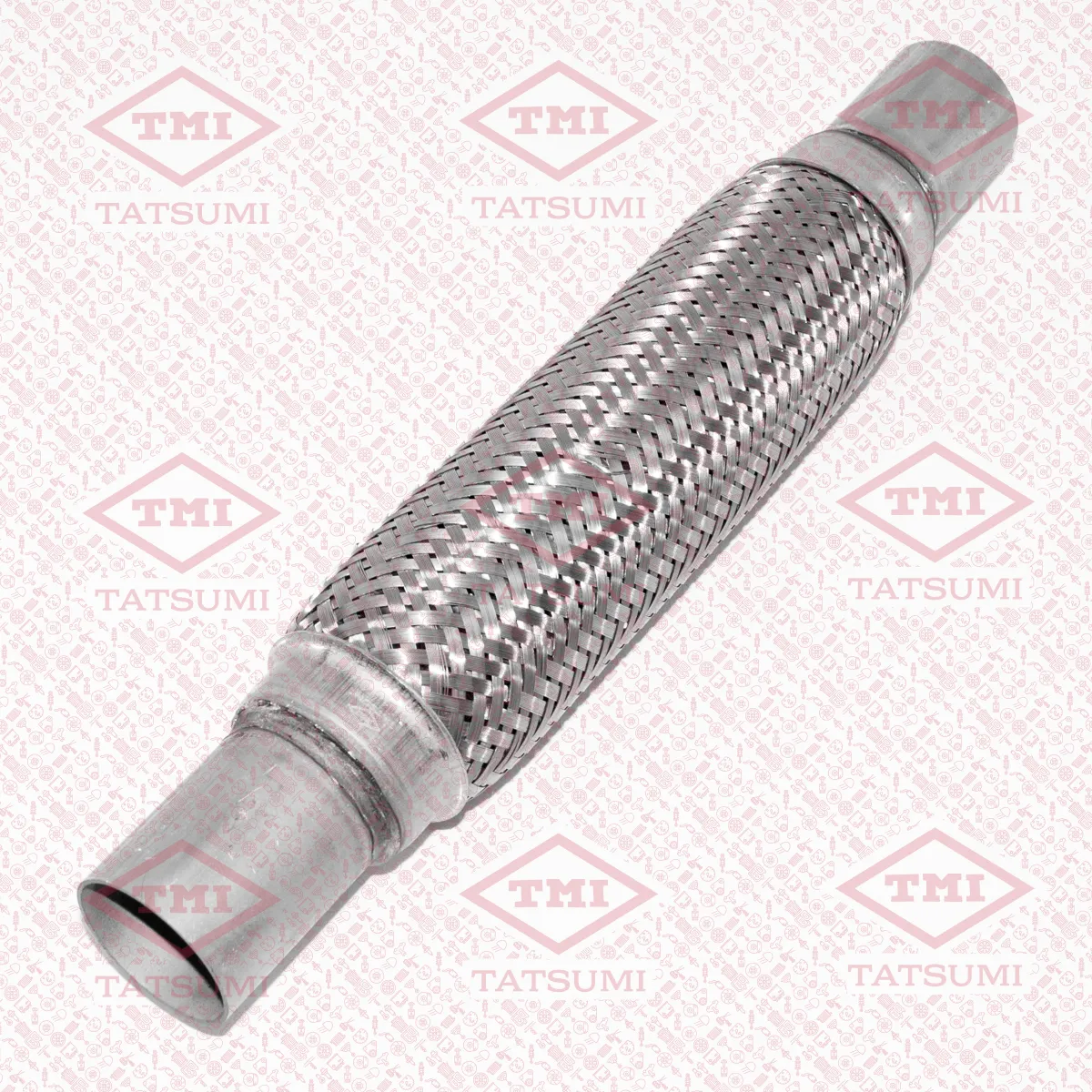 Труба гофрированная с внутренним плетением (с патрубками) 45X269-383 innerbraid with pipes TATSUMI TKA2003