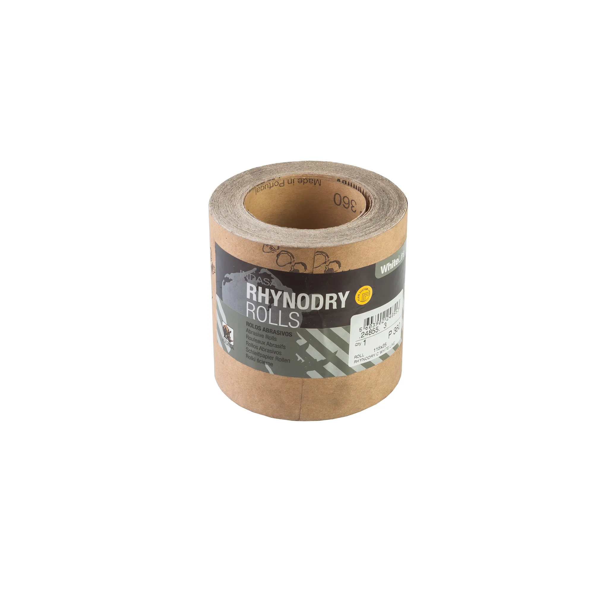 Рулон RHYNODRY 115 мм x25 м Р360 Indasa 24855
