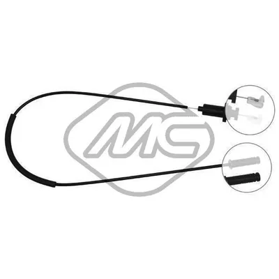 Трос газа C 25 BENZINA Metalcaucho 81462