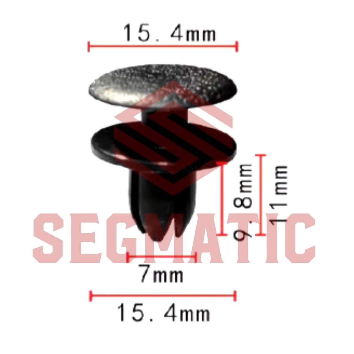 Клипса пластмассовая TOYOTA SEGMATIC SG70203343