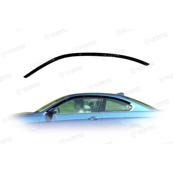 Дефлектора на окна BMW 3 Coupe 2d (E92) 2006-2013 (4 части) деф.окон Cobra Tuning B23806