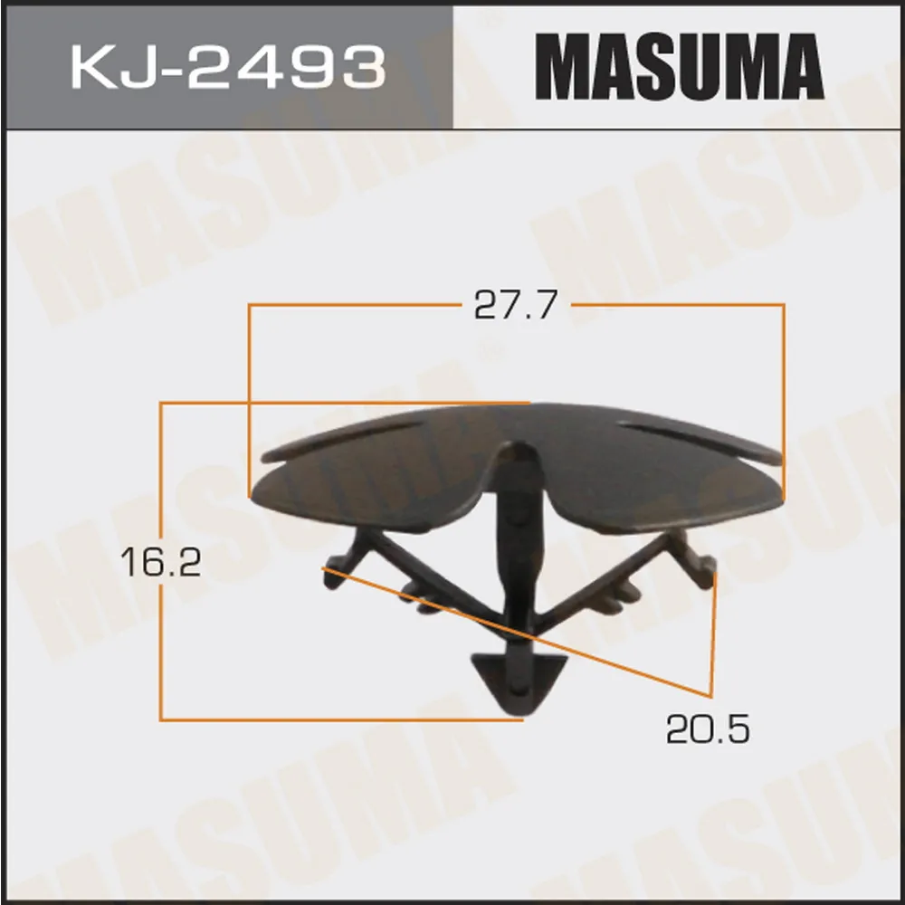 Клипса пластиковая HONDA MASUMA KJ2493