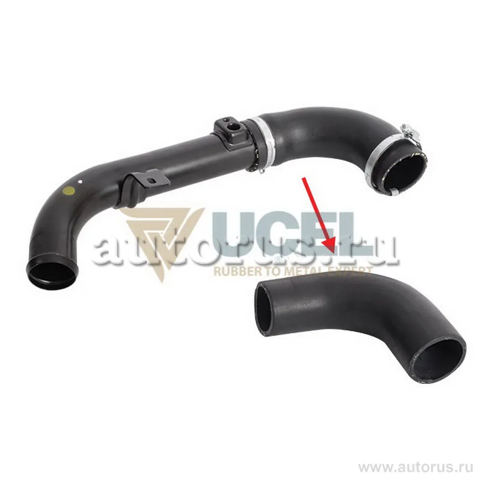 Патрубок FORD FOCUS II  C MAX II 1.6 TDCI.