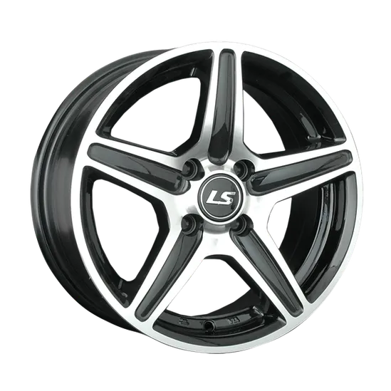 Диск литой R16 7J 5x105/56.6 ET36 LS 345 BKF S024632